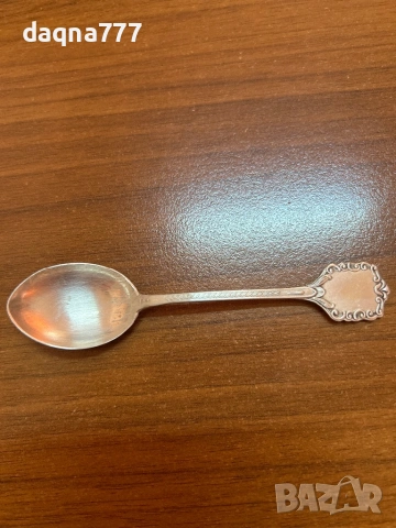 Антикварна лъжица Германия, снимка 4 - Антикварни и старинни предмети - 54261751