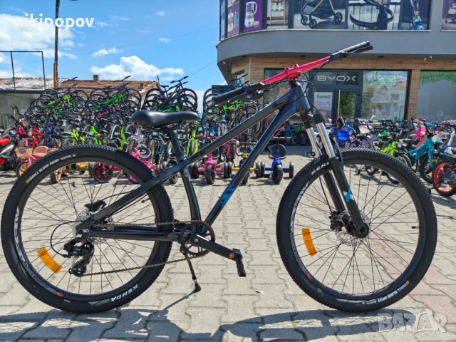 BG Алуминиев велосипед 26" JUMP hdb черен, снимка 11 - Велосипеди - 54334893