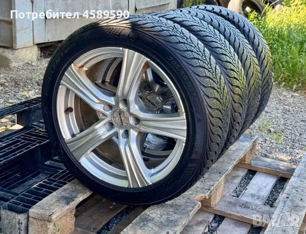 Алуминиеви джанти 17цола 5x112+ГУМИ Kumho 205/50/17 за Vw Passat,Tiguan,Skoda Kodiaq,Seat Tarraco,, снимка 8 - Гуми и джанти - 54940763