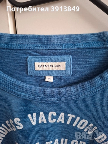 Мъжка тениска TOM TAILOR, снимка 4 - Тениски - 54156775