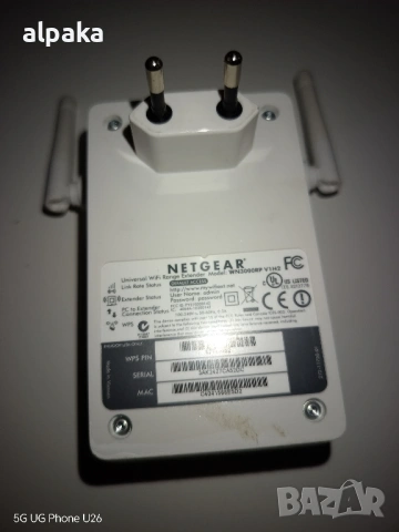 Продавам универсален NETGEAR WN3000RP Universal WLAN Repeater, снимка 5 - Рутери - 54768802