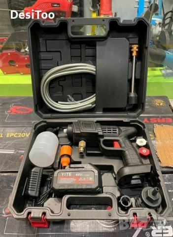 Акумолаторна водоструйка , снимка 3 - Други инструменти - 54145820