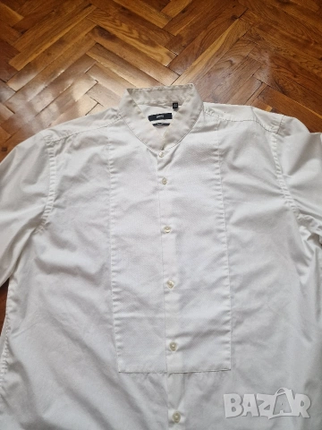 Страхотна мъжка риза HUGO BOSS размер XL/ 44 17 1/2 , снимка 5 - Ризи - 54936964