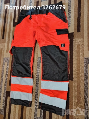 Mascot hi vis работен панталон EU54, снимка 6 - Панталони - 54590072