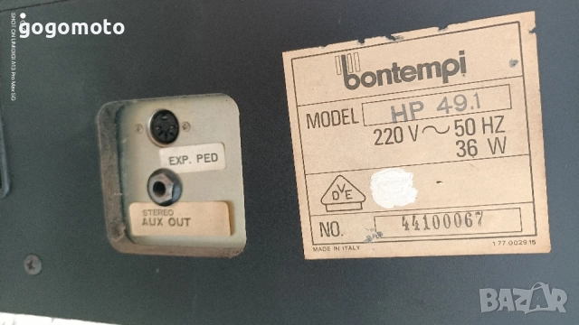 Синтезатор BONTEMPI, Пиано, клавир, йоника , орган, пияно, снимка 8 - Синтезатори - 55610628