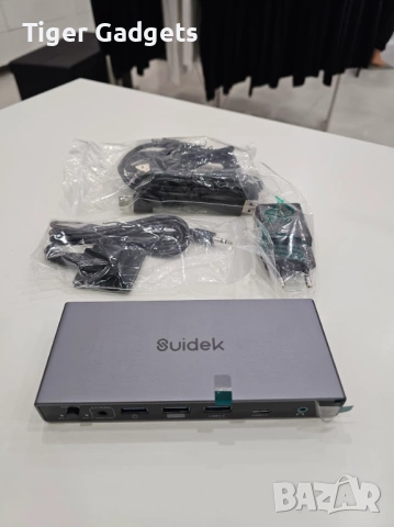 SUIDEK DisplayPort KVM Switch 2 Monitors 2 Computers – DP към HDMI KVM суич 4K@60Hz с 4 USB порта, снимка 7 - Друга електроника - 54517395