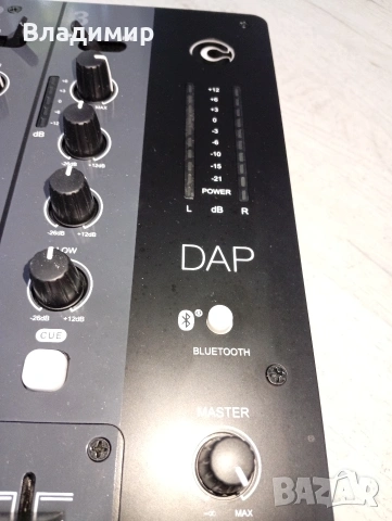 DJ миксер DAP 3 канален , снимка 4 - Ресийвъри, усилватели, смесителни пултове - 55192097