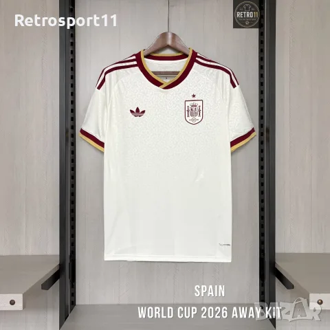 Испания - СП 2026 - гостуващ екип - Away Kit - тениска - Размер L
