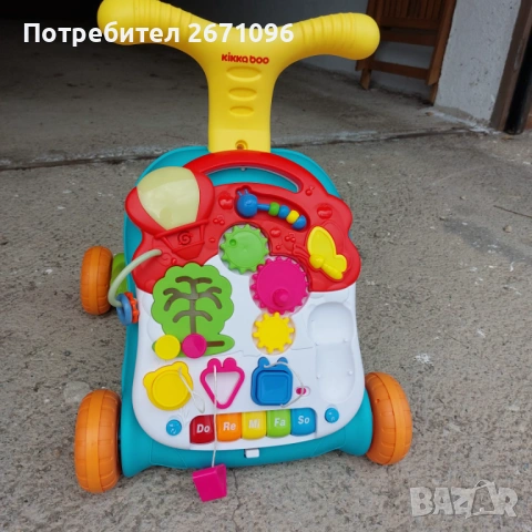 Kikka Boo Музикален уолкър-проходилка 3 в 1