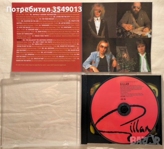 CD / ЦД компакт дискове - Gillan,Journey,Faith No More[2 CD] двоен диск, снимка 11 - CD дискове - 54812481