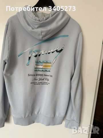 Горница анорак Tommy Hilfiger, снимка 3 - Суичъри - 55694482