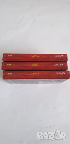 Касети RAKS RX 60 Super Slim нови, комплект от 3 броя, снимка 5 - Антикварни и старинни предмети - 54134612