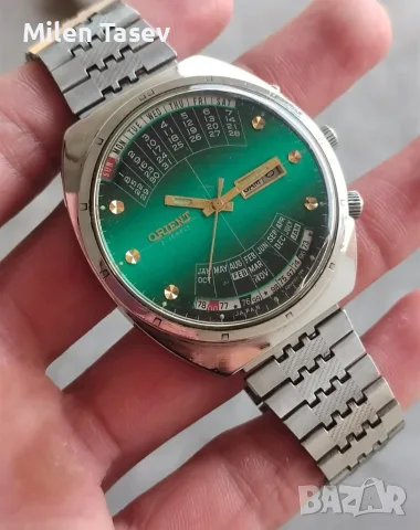 Винтидж автоматичен часовник ориент, снимка 2 - Мъжки - 55633341