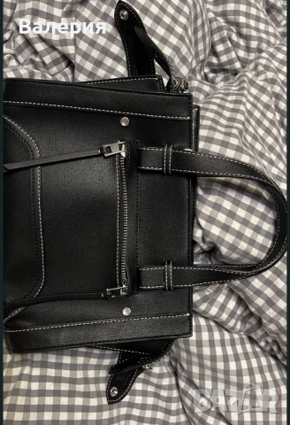 ZARA черна чанта