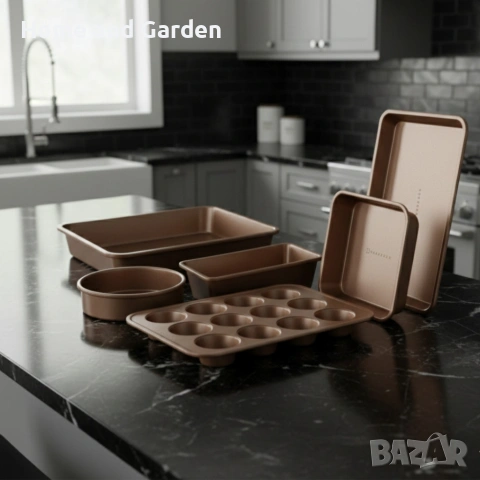 Пълен комплект съдове Edenberg EB-5654 (20 части) с кован алуминий и 3-слойно незалепващо покритие, снимка 4 - Други - 53995791