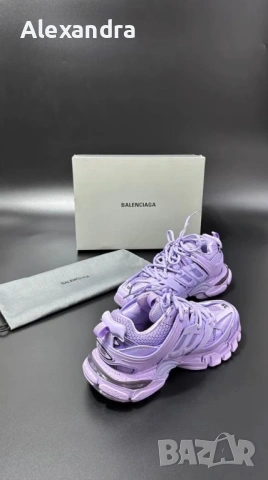 Balenciaga Track Обувки - Лилав, снимка 3 - Маратонки - 54704557