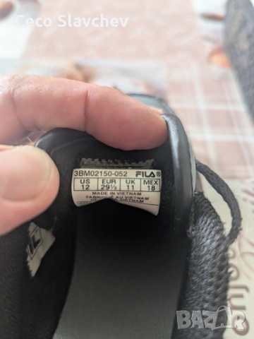 Детски маратонки Fila, снимка 3 - Детски маратонки - 54888929