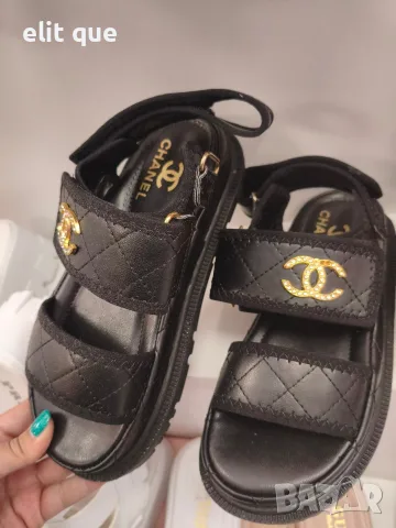 дамски чехли / сандали miu miu chanel hermes , снимка 2 - Чехли - 55675696