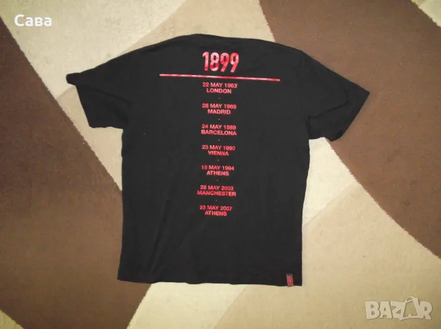 Тениска DIESEL-AC MILAN  мъжка,М, снимка 3 - Тениски - 55480165