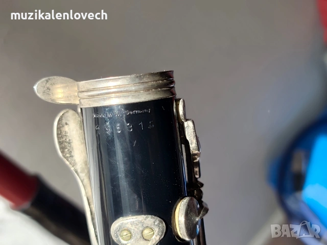 Evette by Buffet Crampon ABS Clarinet Made in Germany Serial: 195315 /1970–1980/ кларинет с куфар, снимка 3 - Духови инструменти - 55205729