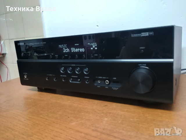 Ресивър (усилвател) YAMAHA HTR-4065. Перфектен! Изпращам видео. , снимка 4 - Ресийвъри, усилватели, смесителни пултове - 54198520