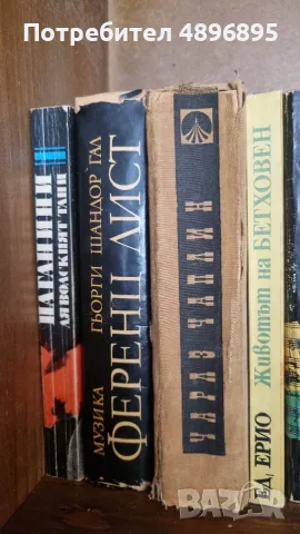 ​Колекция биографични книги за велики музиканти, художници и актьори (Лот 11 книги)a, снимка 2 - Биографии, мемоари и спомени - 55412557