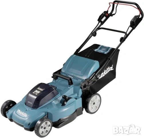 Косачка Makita DLM539Z Twin 18V 36V LXT 53 см акумолаторна - ЧИСТО  НОВА !!!, снимка 2 - Градинска техника - 54867767