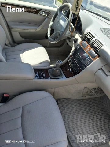 Mercedes W203 елеганс компресор фейслифт в уникално състояние , снимка 16 - Автомобили и джипове - 54701401