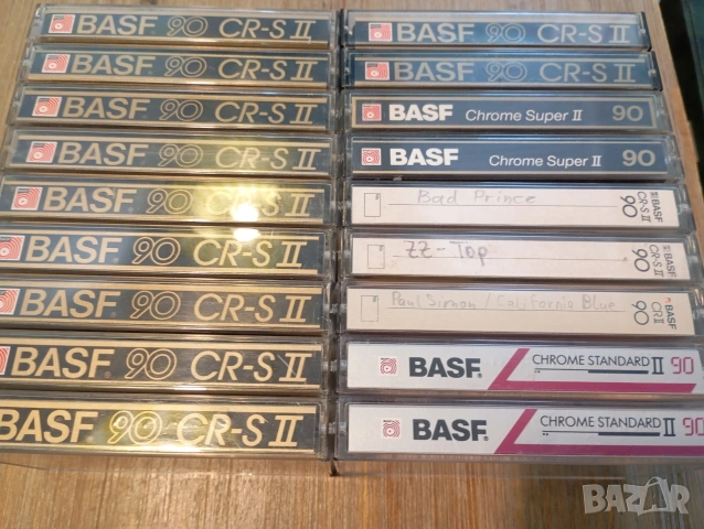 Basf Chrome Maxima CMII 90 / 100/ Emtec Sound Basf 90/ 60/ CR-S II 90, снимка 7 - Аудио касети - 54229127
