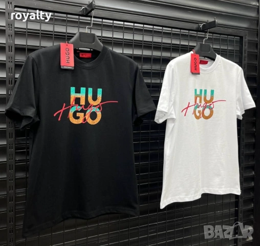 Hugo Boss Нова Мъжка Тениска Хюго Бос Два Цвята 