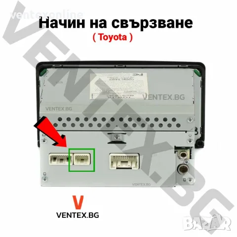 CD чейнджър за Toyota 2003 - 2011 AUX USB адаптер за тойота аукс кабел флашка WEFA 6+6, снимка 2 - Аксесоари и консумативи - 43801850