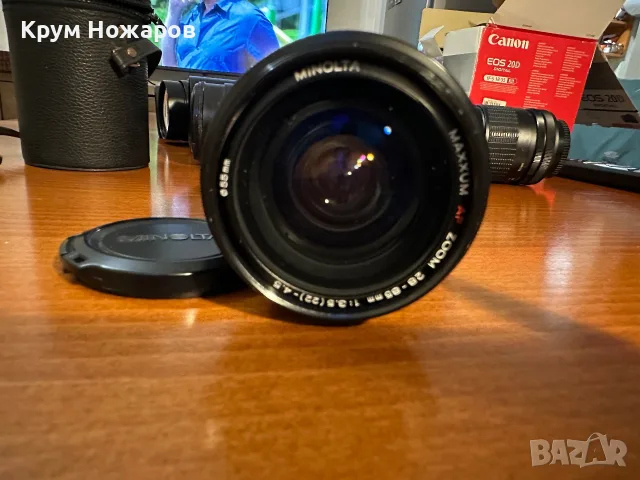 Продавам обектив Minolta maxxum AF zoom 28-85mm, снимка 7 - Обективи и филтри - 55309896