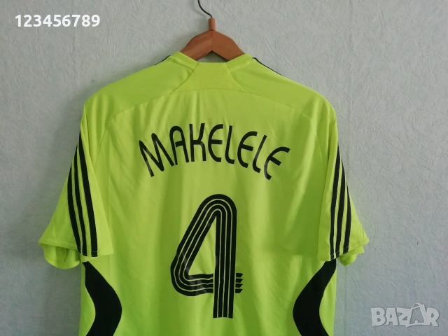 Chelsea Makelele Adidas оригинална тениска фланелка Челси Макелеле екип , снимка 3 - Тениски - 50862014