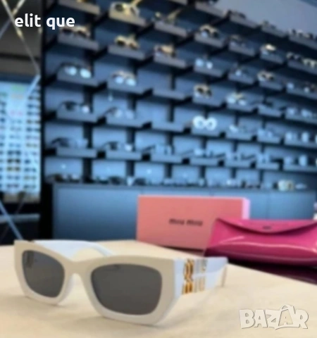 очила с висок клас калъф ,кутия , сертификат и кърпичка на марката fendi miu miu , снимка 5 - Слънчеви и диоптрични очила - 55092319
