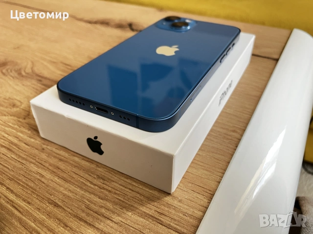 iPhone 13 Blue 256gb безупречен, снимка 4 - Apple iPhone - 55262888