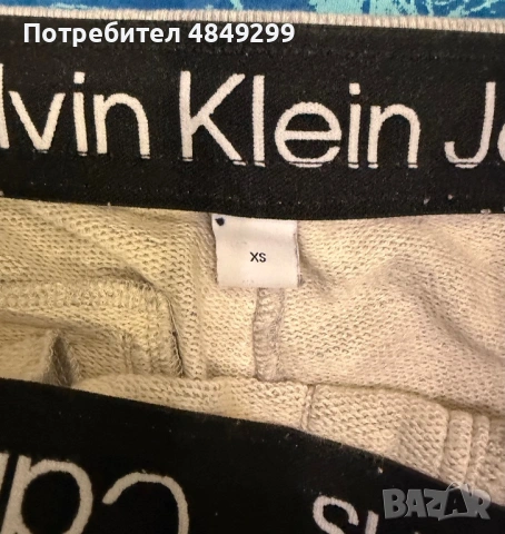 Къси гащи Calvin Klein Jeans XS, снимка 2 - Къси панталони - 54804698