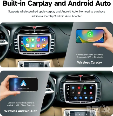Мултимедия за Lancia Delta 2009-2019 , Android, Навигация, Waze, Carplay, Андроид, двоен дин, снимка 7 - Аксесоари и консумативи - 55113693