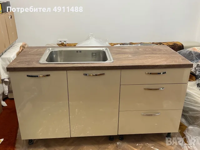 Вграден шкаф с мивка, снимка 3 - Шкафове - 55595774