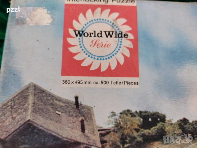 Пъзел "Autumn” Ravensburger 1970г. 500 части, снимка 5 - Пъзели - 53966361