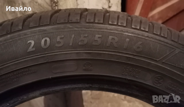 Продавам 1 брой зимна гума 205.55.16 дот 2021 Dunlop , снимка 3 - Гуми и джанти - 53970489
