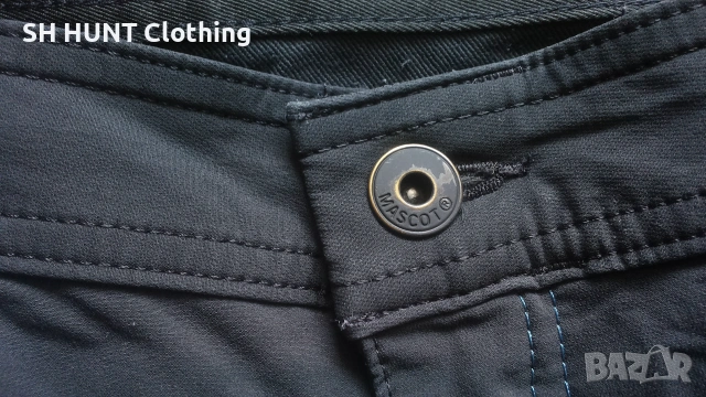MASCOT 17279-311 Advanced 4-Way-Stretch Trousers размер 4-5XL еластичен работен панталон W4-749, снимка 13 - Панталони - 55076813