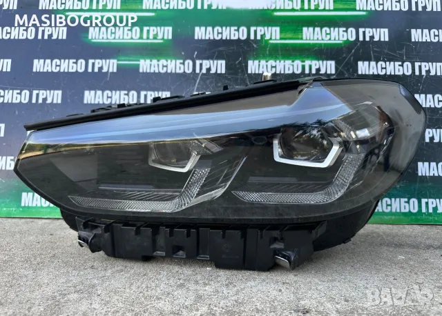 Фарове BMW LED фар Black Shadow Line за Бмв Х3 Г01 фейс Bmw X3 G01 Bmw X4 G02 LCI, снимка 13 - Части - 44436281