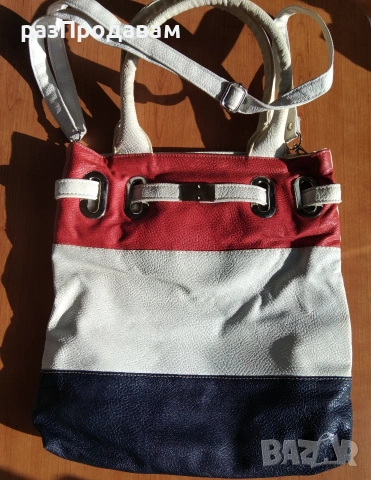 Кожена Чанта ~ТриЦветна