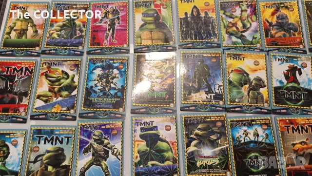 Колекционерски карти TMNT - 33 бр., снимка 4 - Колекции - 54646597