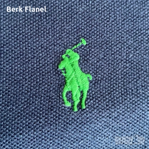 Polo Ralph Lauren тениска с яка, изключително vintage, снимка 2 - Тениски - 54643933
