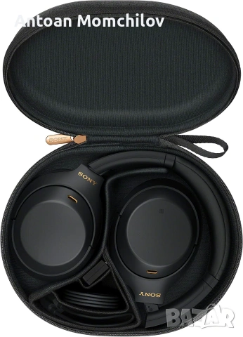 Слушалки Sony WH-1000XM4 Wireless ANC Черни, снимка 3 - Bluetooth слушалки - 54964447
