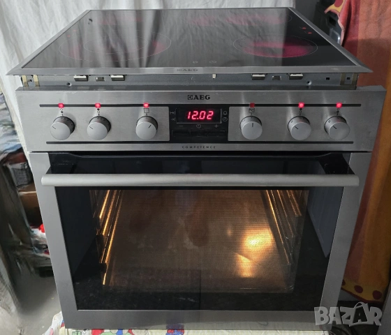 Продавам печка за вграждане AEG, снимка 2 - Печки, фурни - 54139485