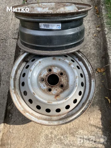Железни джанти 16'' 5х114.3, снимка 3 - Гуми и джанти - 55430466