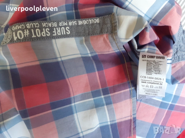 👉Camp David Original ХL ефектна, снимка 6 - Ризи - 54310181