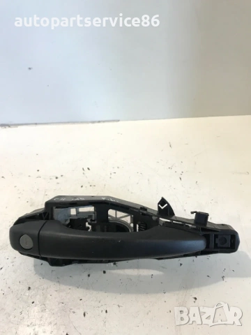 Външна дръжка предна лява черна за Citroen C4 B7 (2014) 9688834180, снимка 2 - Части - 54518427